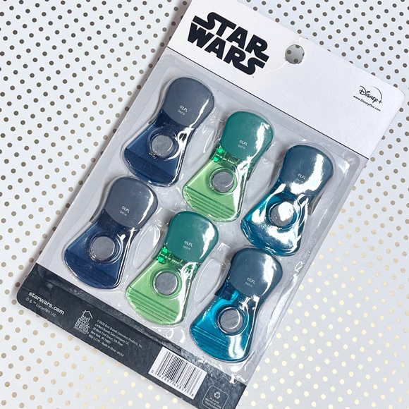 Star Wars Kitchen Grogu Baby Yoda Chip Clips Mandalorian Star Wars